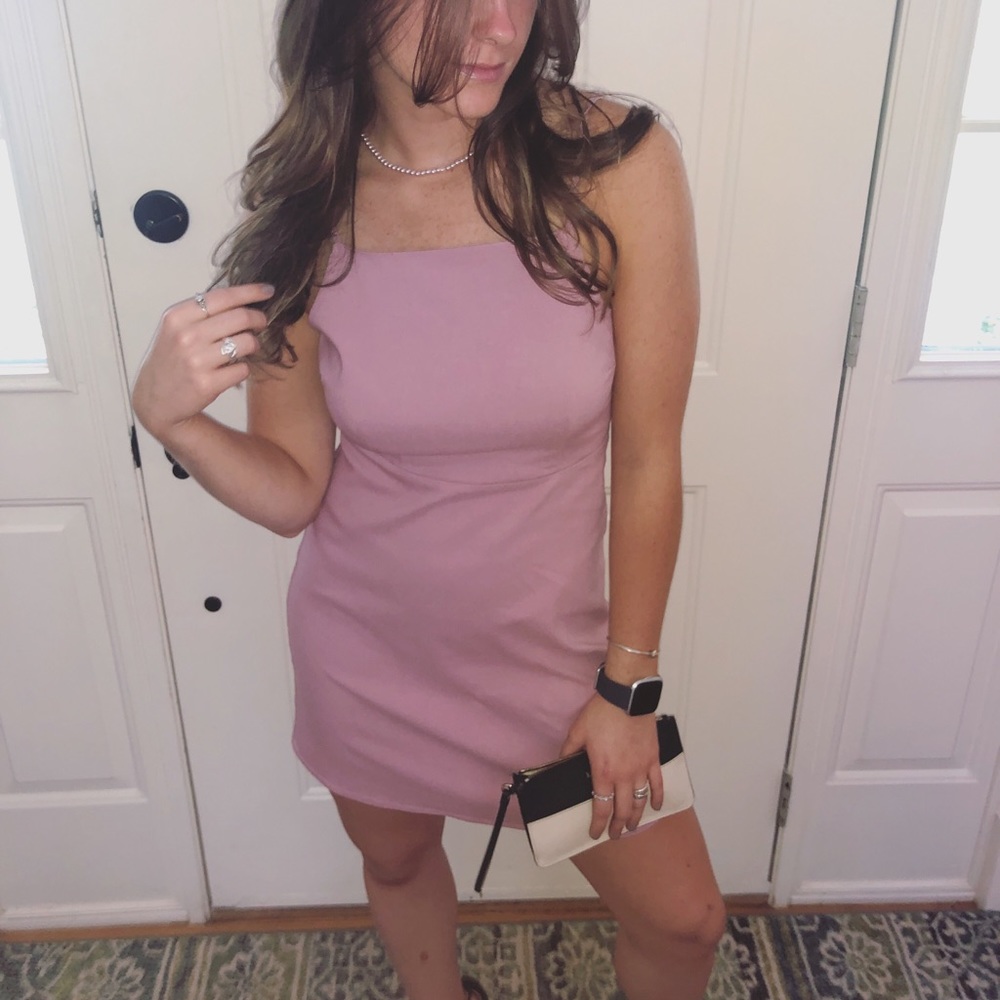 Pink dress